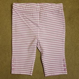 Maggie & Zoe Striped Leggings Baby Girl Size 24M